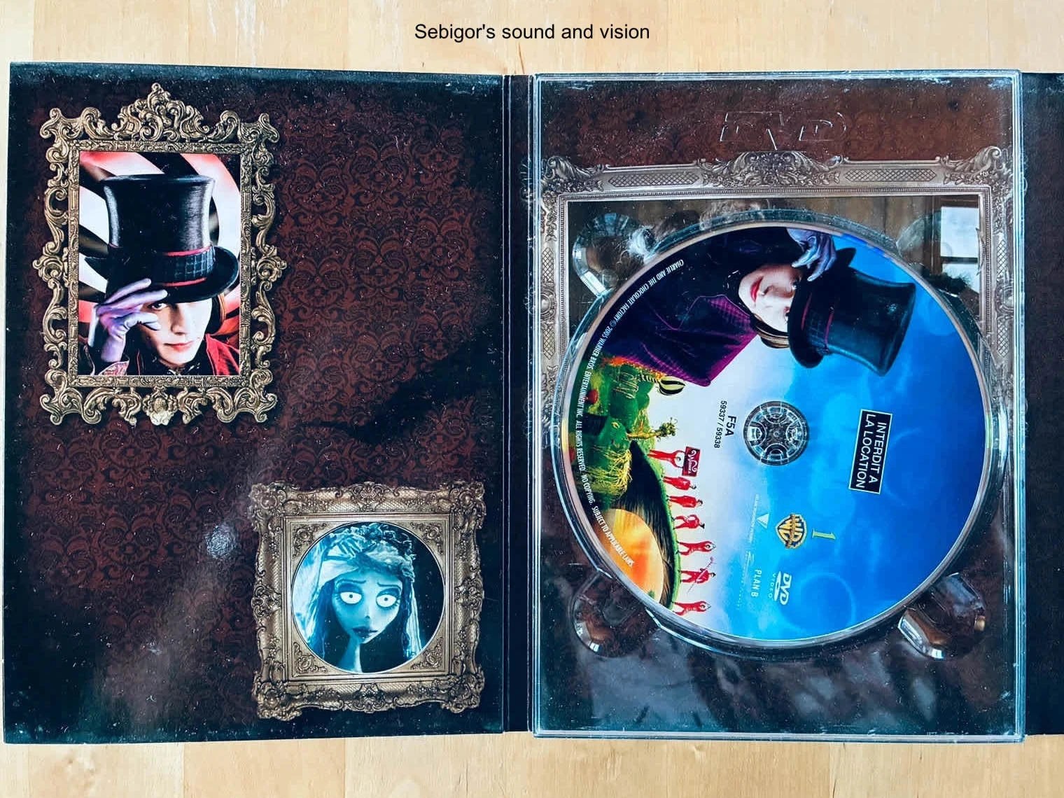 Caja de 3 DVD de Tim Burton Johnny Depp. – photo 4